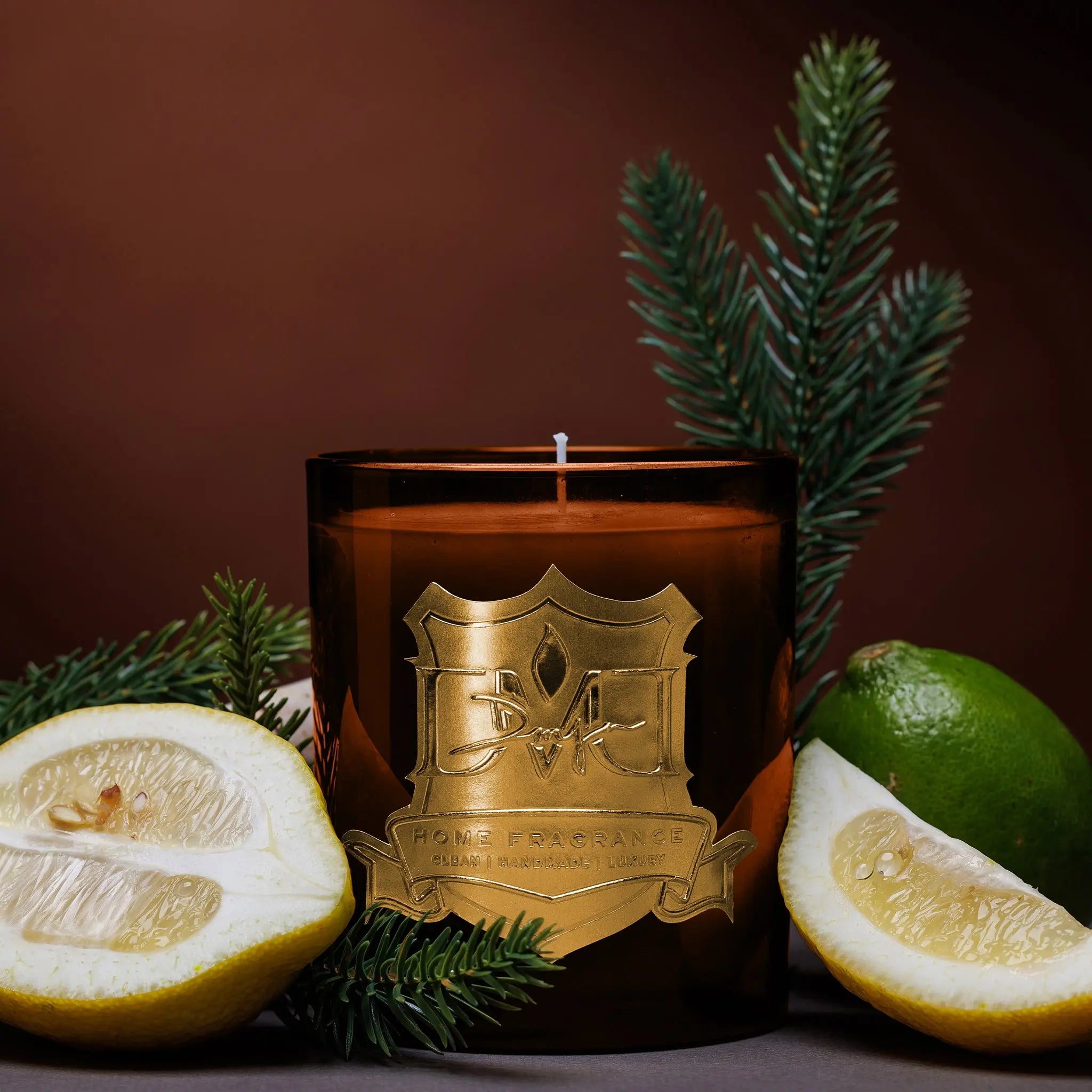 DMJ Home Fragrance candle. Luxury Clean Candle.