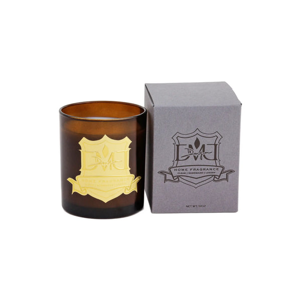 DMJ Home Fragrance signature 12 oz coconut-wax candle with gift box